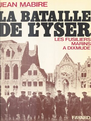 cover image of La bataille de l'Yser